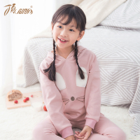 女童睡衣套装纯棉 顶瓜瓜可外穿儿童家居服可爱 宝宝居家空调服秋