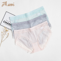 顶瓜瓜内裤三角裤锦纶三条组合装速干无痕裆部纯棉顶呱呱女士内裤