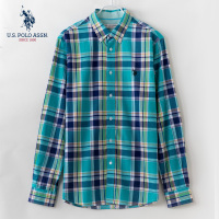 格子衬衫上衣纯棉休闲衬衣长袖男装秋季可外穿男士休闲长袖上装