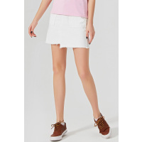 【商场同款】U.S. POLO ASSN.牛仔裙半身裙女夏 高腰显瘦包臀短裙