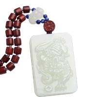 印象眸 和田玉貔貅吊坠男女款玉坠