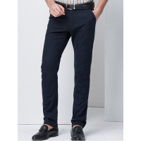 PLAYBOY春季新款全棉商务直筒修身中青年男士休闲长裤1001