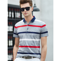 PLAYBOY花花公子2018新款商务休闲男士短袖polo衫 py8401