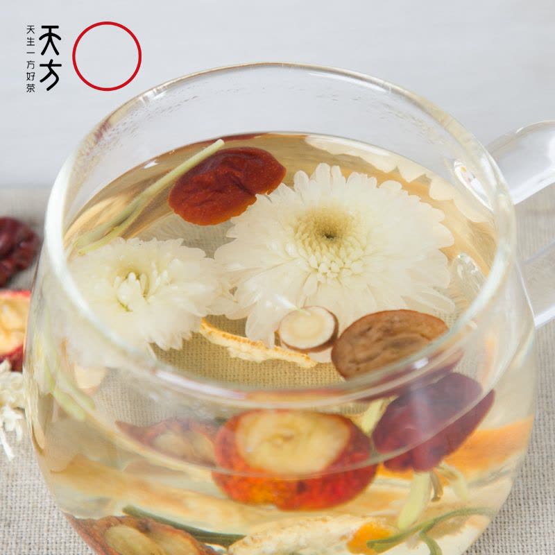 [天方_八宝菊花茶100g]花草茶组合型 内含小袋装 冲饮方便图片