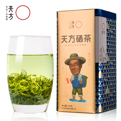 [天方_天方硒茶100g特级Ⅰ]2017年新茶天方茶叶明前茶叶绿茶