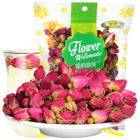 贡苑 茶叶 花草茶 玫瑰花茶 清香怡人芳香50g/袋