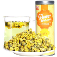 贡苑 茶叶 花草茶 桐乡胎菊花 菊花茶杭白菊50g/罐