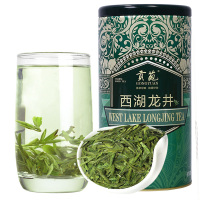 贡苑 茶叶 绿茶 西湖龙井梅家坞绿茶 200g/罐