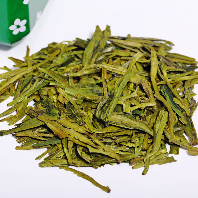 梅龙虎 茶叶 绿茶 新茶雨前一级西湖龙井125g/罐