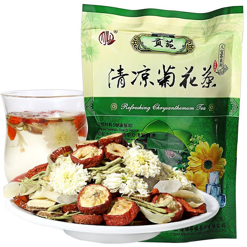 开古 花草茶 八宝菊花茶115g/袋图片