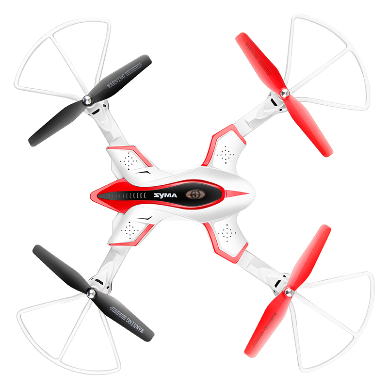 SYMA司马航模X56W白色遥控飞机 大型无人机折叠航拍器四轴飞行器可充电 男孩玩具