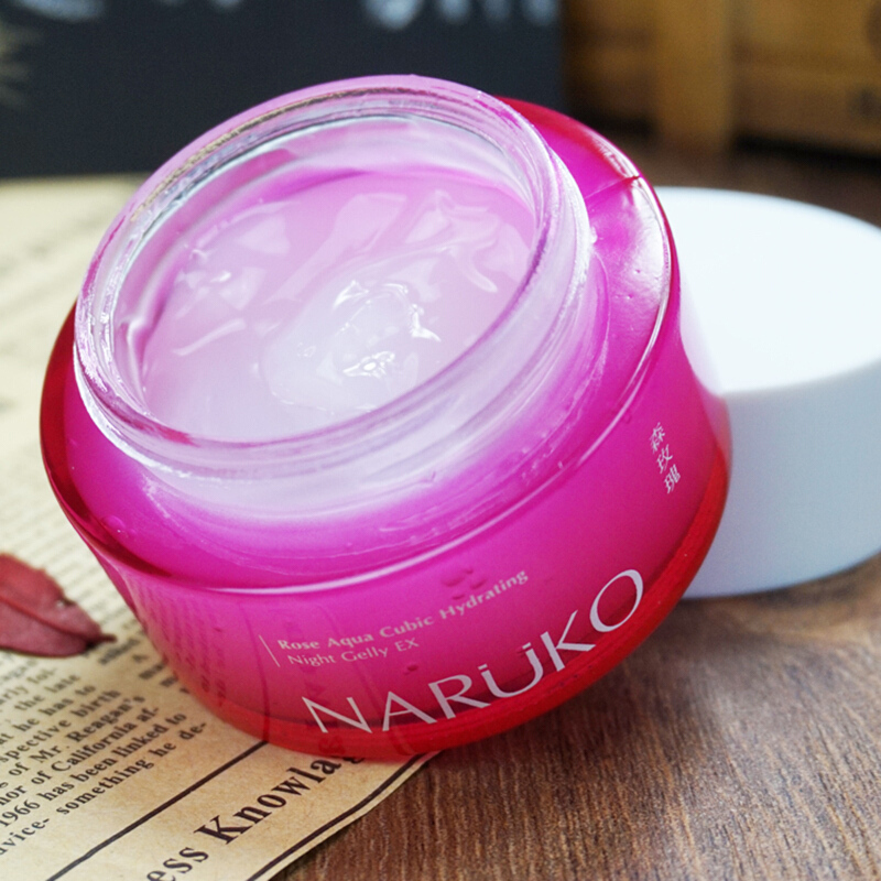 【 苏宁易购超市】牛尔NARUKO森玫瑰雪耳保湿晚安冻膜60ml