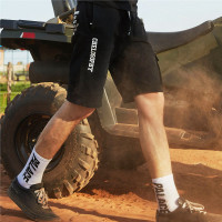 佐丹奴BSX短裤男装VON字母印花配腰带工装休闲短裤04107213