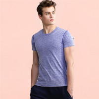 佐丹奴T恤男装G-MITION系列色织圆领透气短袖运动T恤01027220