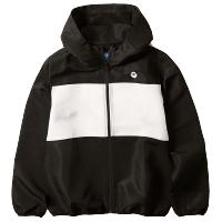 佐丹奴BSX外套男装VON头像迷彩印花拼色连帽薄风衣04077051