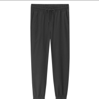 佐丹奴裤子男装纯棉修身橡筋腰束脚休闲长裤13118122