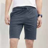 佐丹奴短裤男装简约素色抽绳腰头休闲五分裤90107417