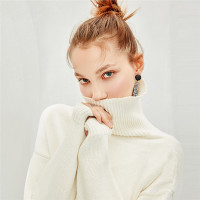 佐丹奴针织衫女装厚实宽松高领套头针织衫05358851