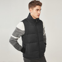 佐丹奴外套男装纯色立领背心棉衣外套01078615