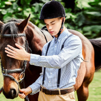 佐丹奴细条纹衬衫 男士纯棉衬衣 竹节棉单标袋薄长袖衬衫01049485
