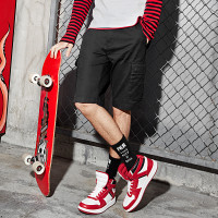 佐丹奴男中裤 男装工装口袋休闲短裤 春夏薄款纯棉裤子男01109342