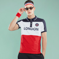 佐丹奴Polo衫男 男装修身保罗衫 绣章弹力珠地布短袖POLO95018322