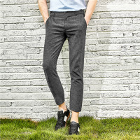 佐丹奴短裤男装天然麻棉中低腰休闲九分裤01129339