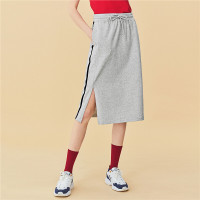 佐丹奴半裙 2020新款女运动裙子侧织带松紧腰运动风半裙13460218