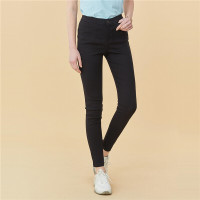 佐丹奴女魔术裤新款高腰黑色裤弹力修身休闲长裤女05410011