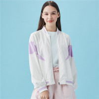佐丹奴薄外套女装新款皮肤衣女防晒防UV撞色女生皮肤风衣05370731