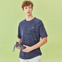 佐丹奴T恤男装蜂巢珠地布圆领运动上衣男插肩袖t恤男短袖01029209