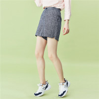 佐丹奴休闲短裤女装新款天然亚麻裤子女生高腰短裤05400333