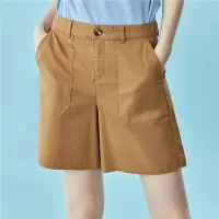 佐丹奴短裤女装新款工装热裤女生大口袋棉弹女裤子13400203