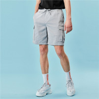 佐丹奴短裤男装纯棉工装裤男短款斜纹松紧腰男生休闲短裤01100344