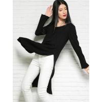 自营 绒运利达秋冬新款中长款女士羊绒衫圆领套头BF1163/00400