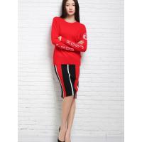 自营 绒运利达秋冬新款毛衣大码女装短款套头针织衫衫宽松显瘦女上衣BF1174/00200