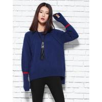 绒运利达新款韩版宽松圆领长袖纯色加厚羊绒针织打底衫毛衣女BF1254/00600