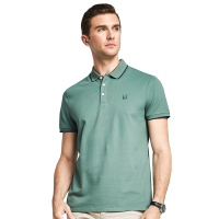 恒源祥男士短袖T恤夏款翻领休闲宽松男装纯棉半袖Polo衫