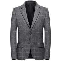 恒源祥男士西服秋冬款男士休闲西服外套便西西装