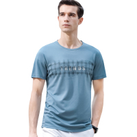 恒源祥男士短袖T恤2020新款夏装圆领纯色中年男士休闲时尚T恤