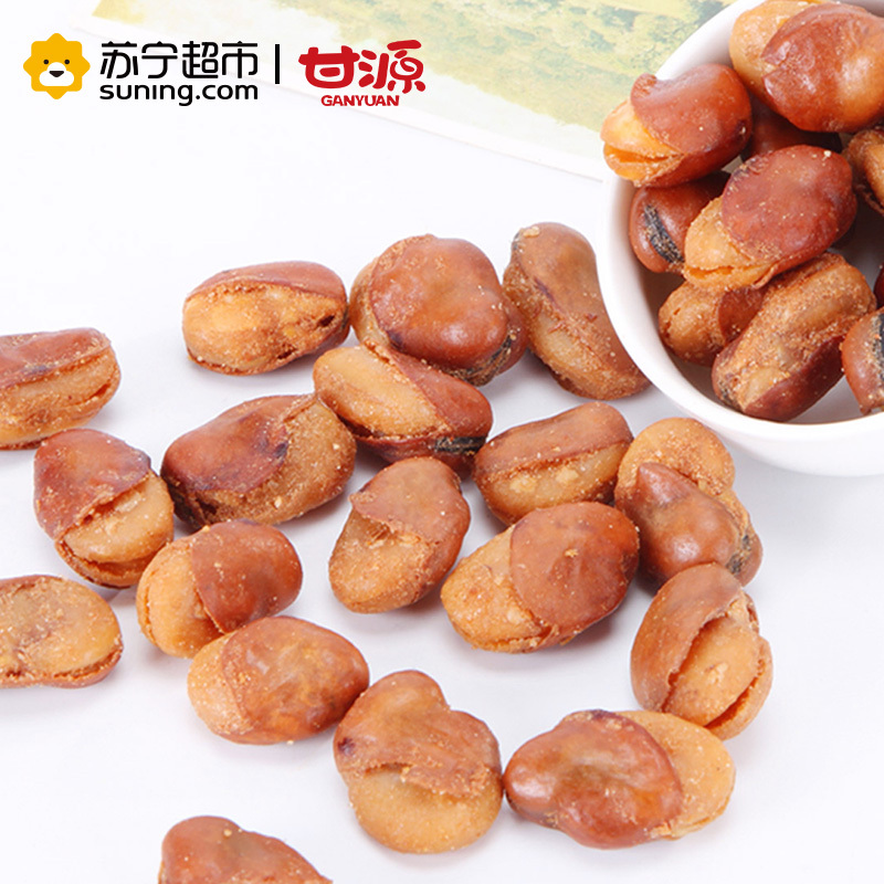 【苏宁超市】甘源蚕豆肉松味285G/包干果零食 坚果炒货甘源出品