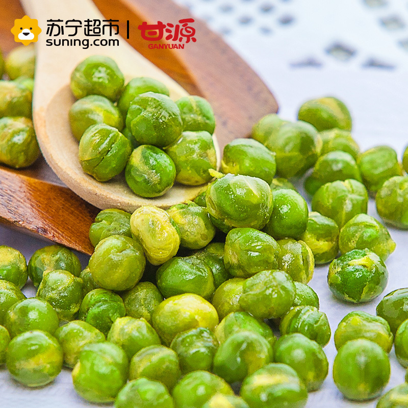甘源青豌豆蒜香味285G/包干果零食 坚果炒货甘源出品