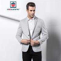 AEMAPE苹果 西装夹克男士简约时尚帅气西装外套春季2018新款