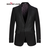 柒牌SEVEN男装西服时尚单西白搭小西装商务正装705C1150