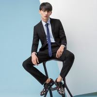 柒牌SEVEN西服套装春夏季商务宴会装职业正装绅士套西西装正装