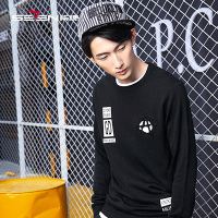 柒牌SEVEN男装针织衫秋冬款休闲潮流文艺青年圆领毛衫