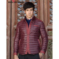 柒牌SEVEN男装羽绒服男商务休闲短款男士羽绒服