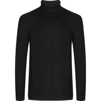 柒牌SEVEN羊毛衫男士冬季韩版打底衫青年黑色套头修身纯色毛衣