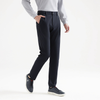 【弹力抗皱】柒牌秋冬装 时尚纯色透气舒适弹力针织垂顺男士休闲裤
