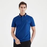 柒牌男装短袖POLO衫夏季男士商务休闲潮牌翻领弹力体恤衫上衣